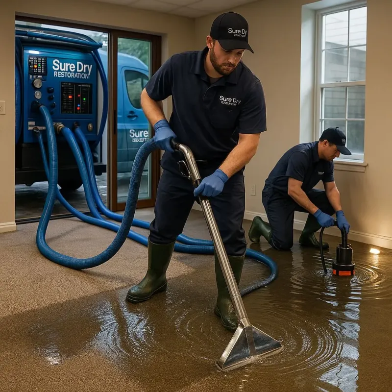 Water Extraction and Removal process in Lawrenceville, NJ